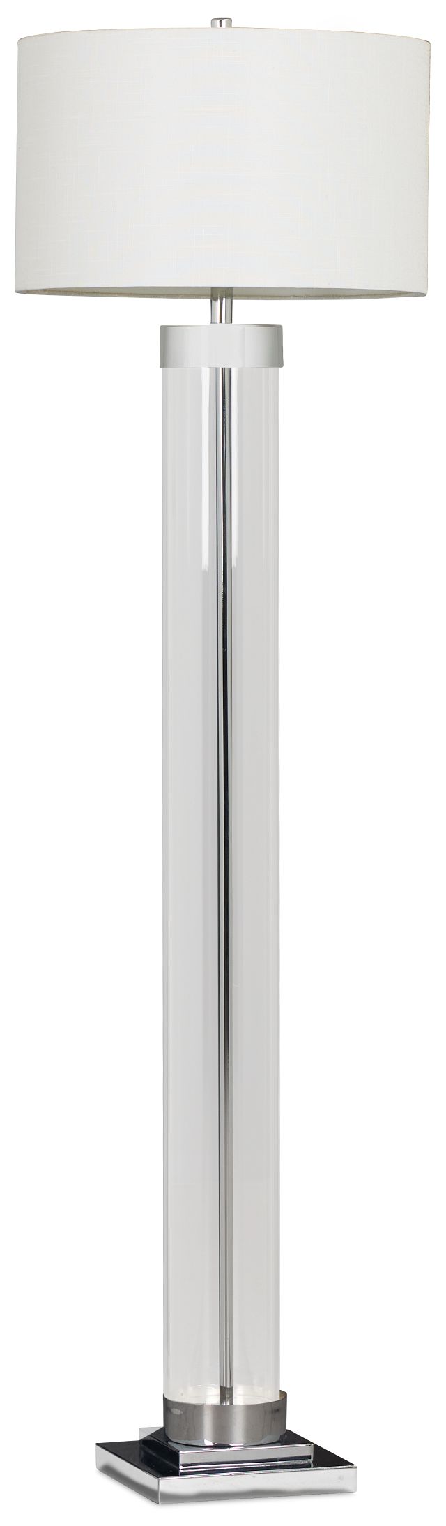 Lucia Chrome Floor Lamp - Modern & Sleek Design