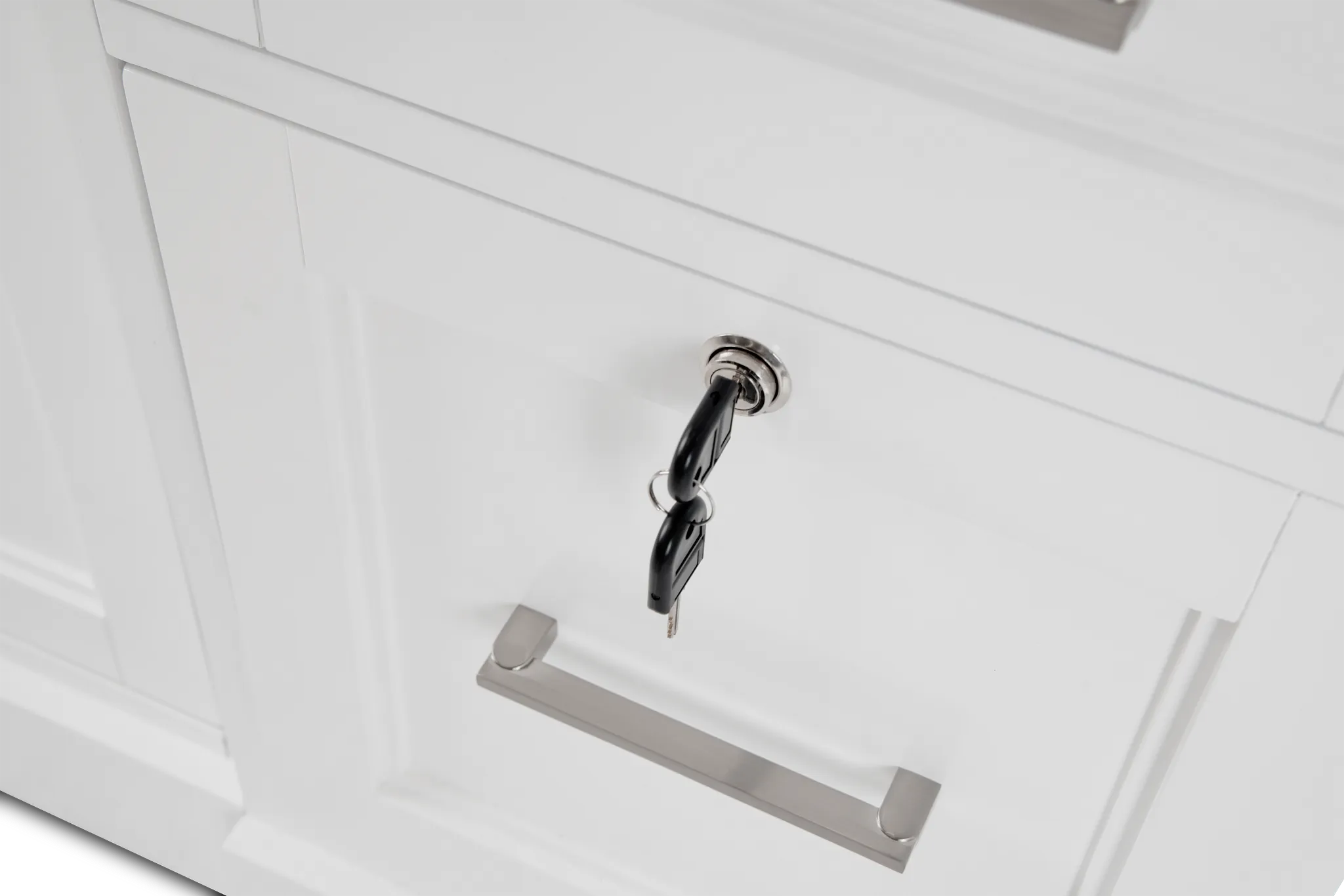 Newport White Door Wall Desk