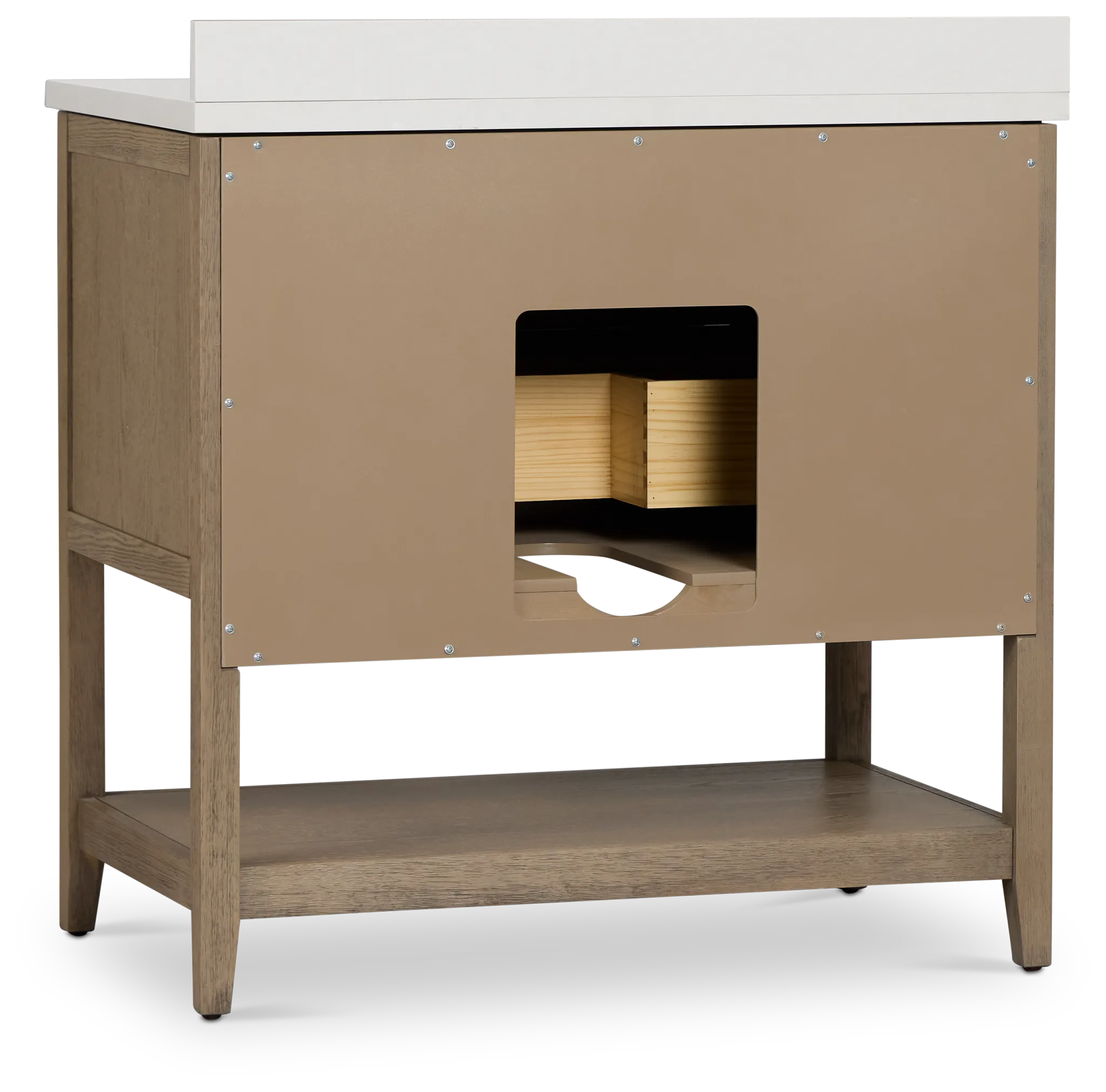 Alden Light Gray 36" Single Bathroom Vanity