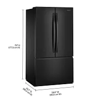 Whirlpool 3136 Series Black French Door Refrigerator