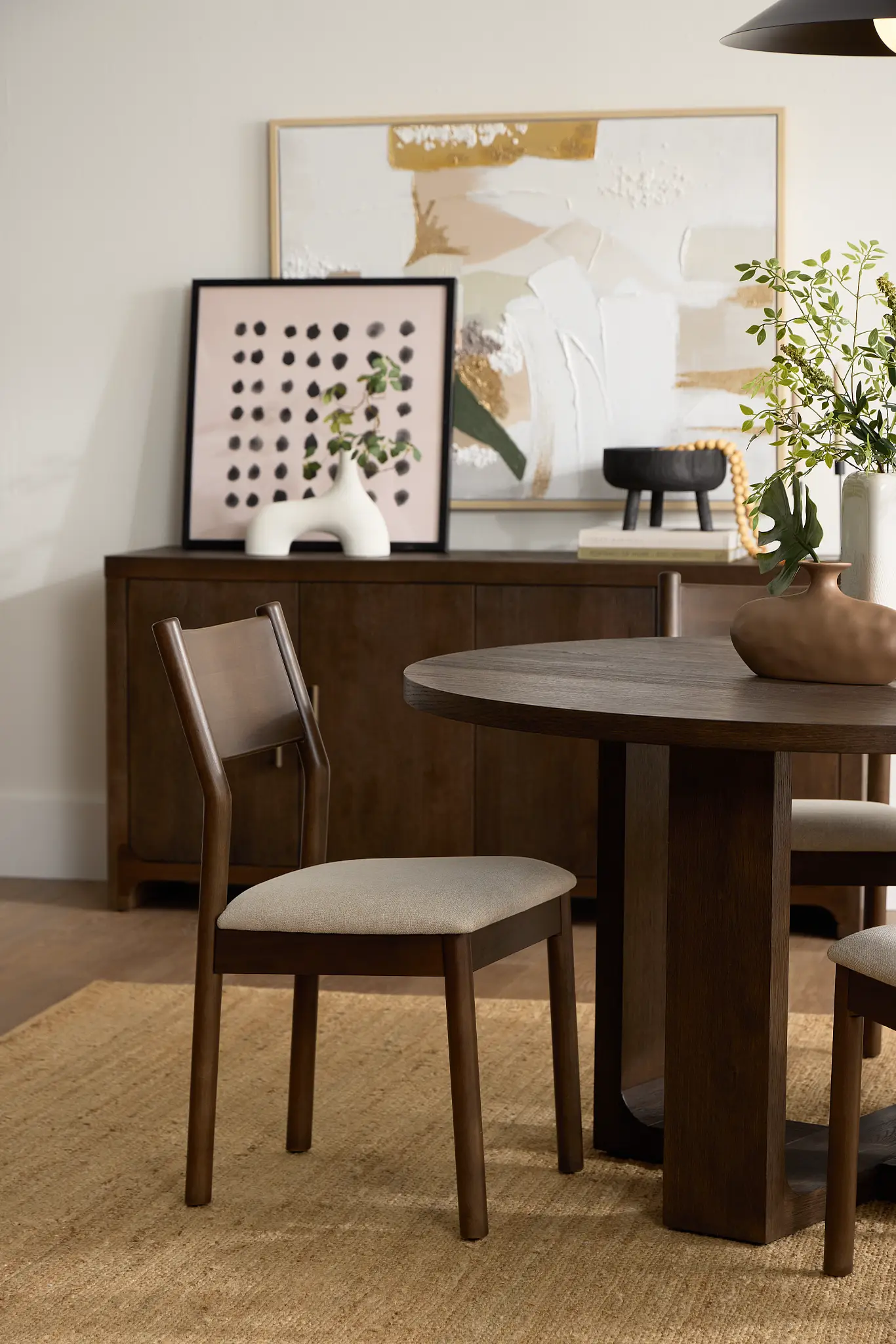 Rochester Dark Tone Upholstered Side Chair Rochester Dark Tone Upholstered Side Chair