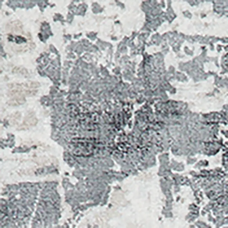 GRAY Aramac Gray Viscose 2x7 Runner