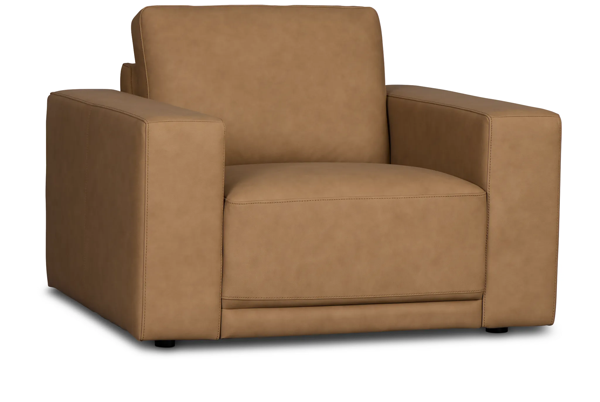 Kellan Light Brown Leather Chair