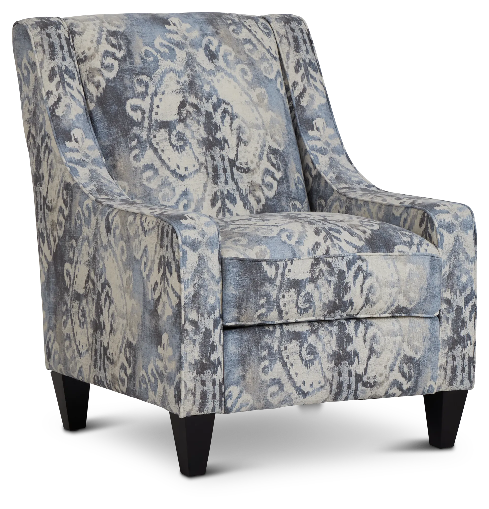 Soledad Gray Fabric Accent Chair