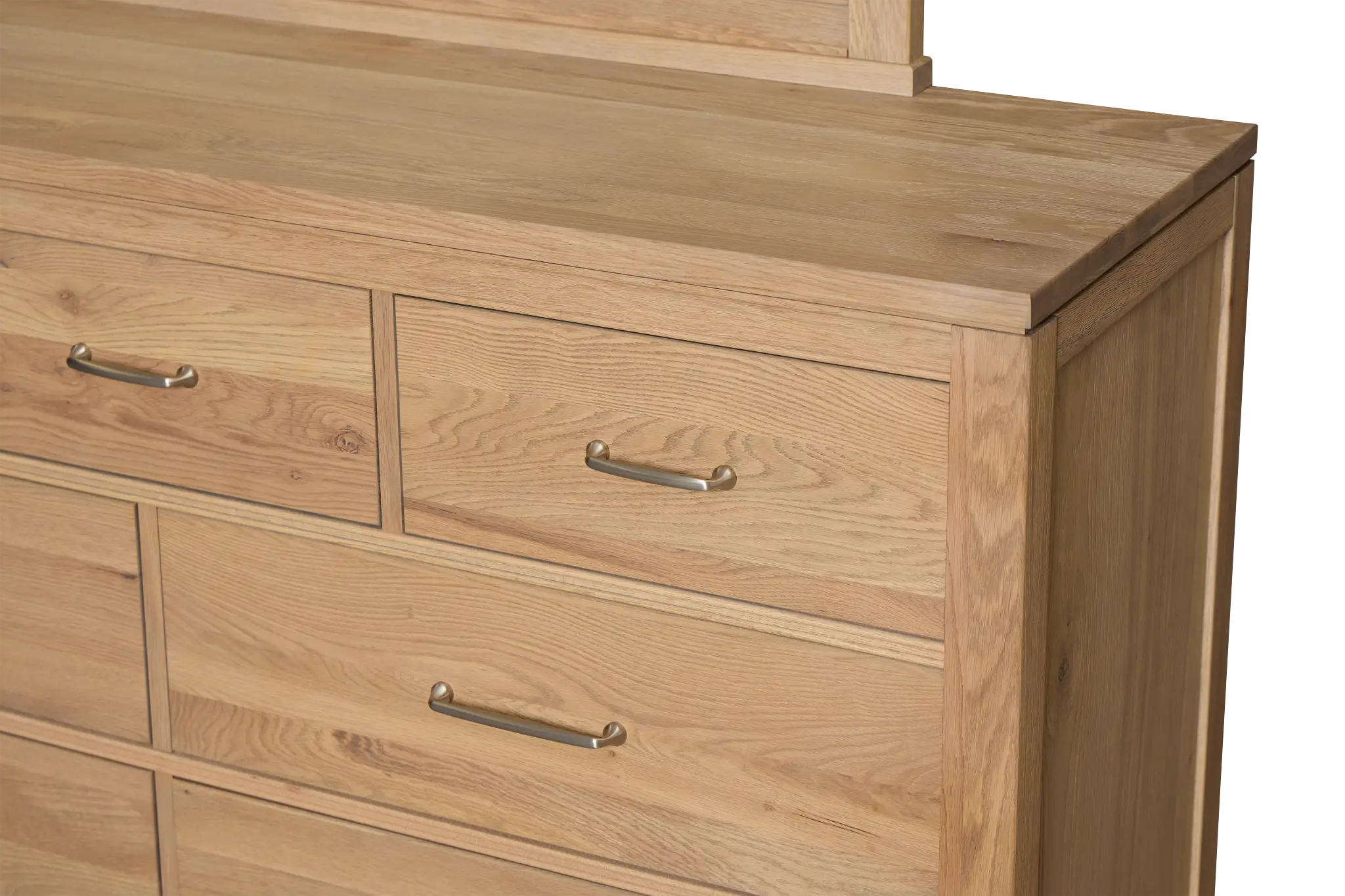 Carolina Light Tone Dresser & Mirror Carolina Light Tone Dresser & Mirror