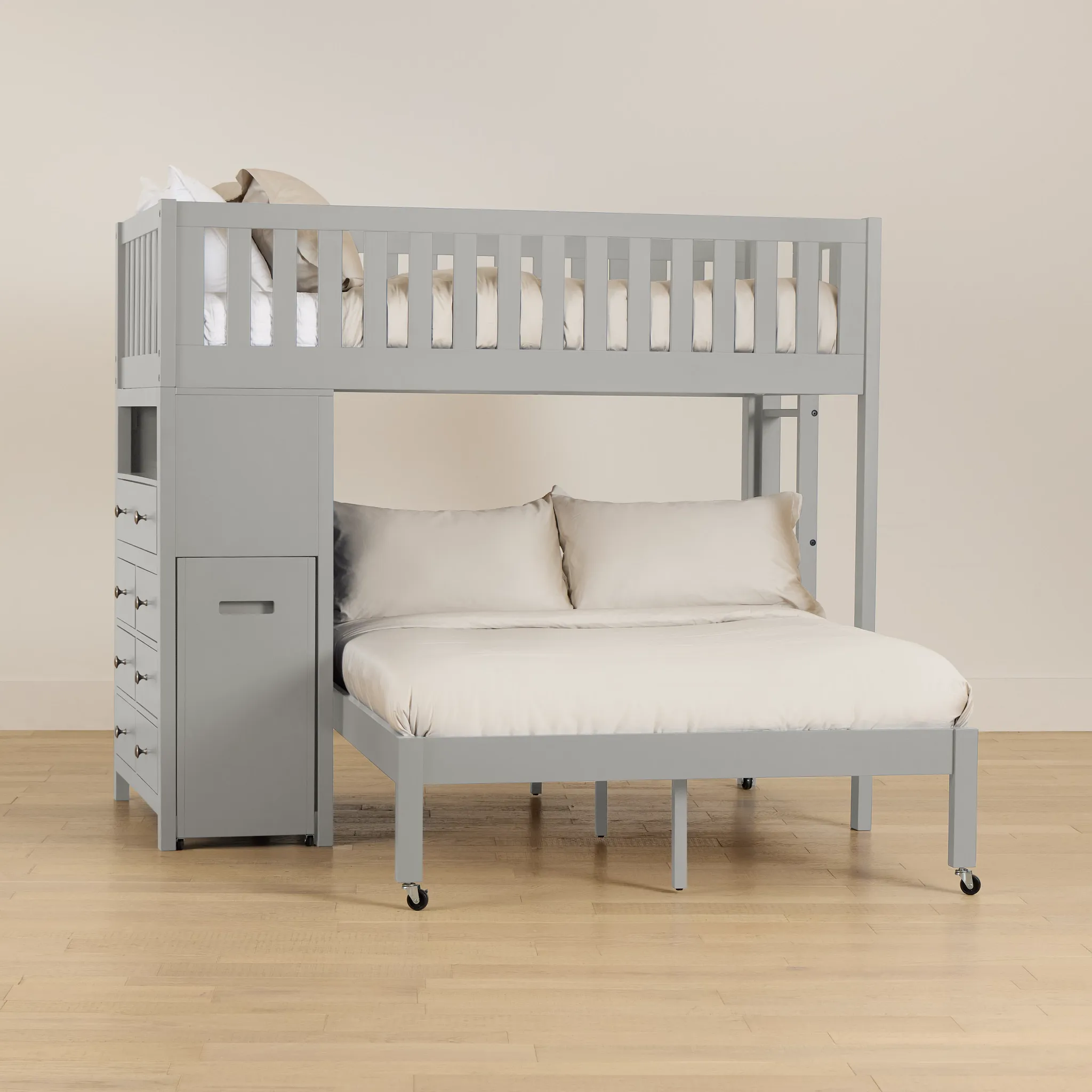 Charleston Gray Loft Bed