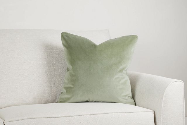 Lauran Light Green 20" Accent Pillow