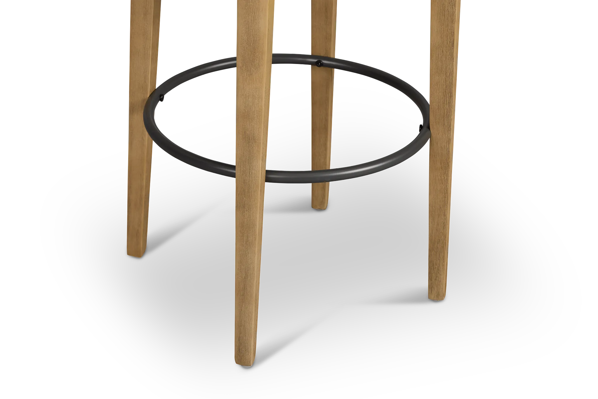 Libby Light Beige Fabric 30" Upholstered Barstool