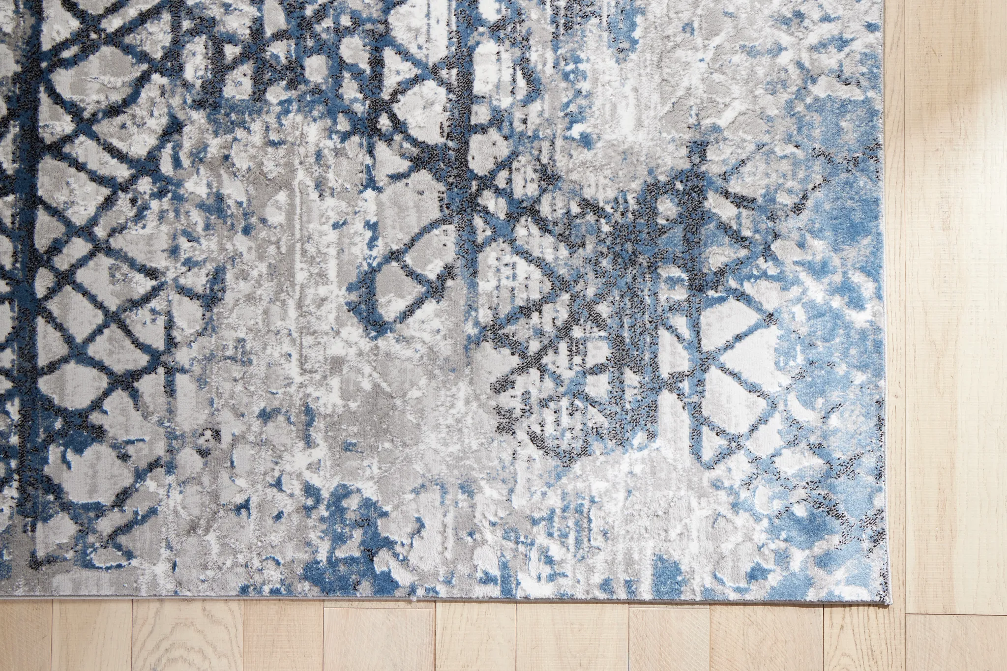 Venice Dark Blue 8x10 Area Rug