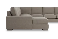 Edgewater Elite Brown Large Left Chaise Sectional
