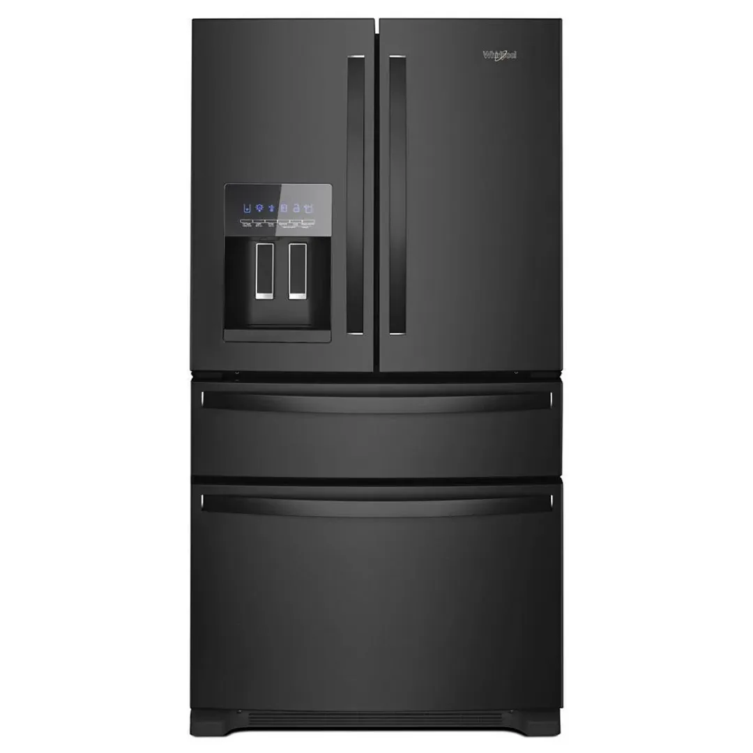 Whirlpool 3636 Series Black French Door Refrigerator