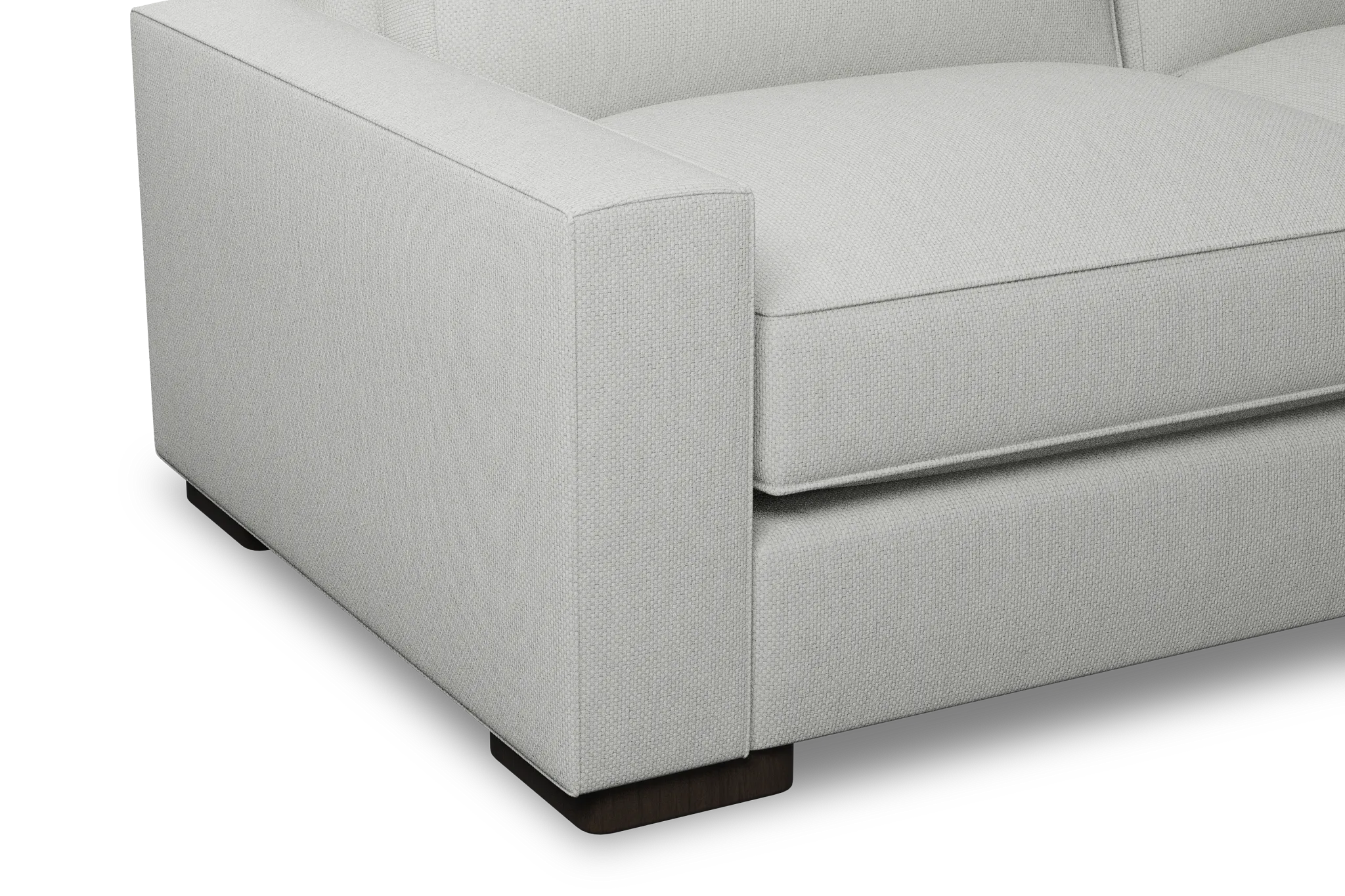 Edgewater Revenue White 84" Sofa W/ 2 Cushions