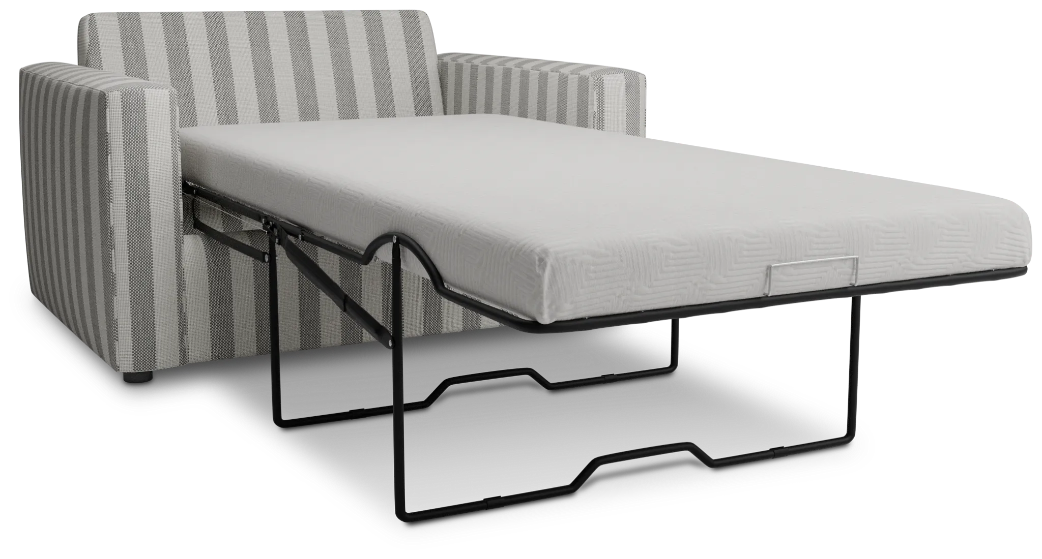 Siesta Sea Lane Dark Gray Fabric Cooling Memory Foam Sleeper