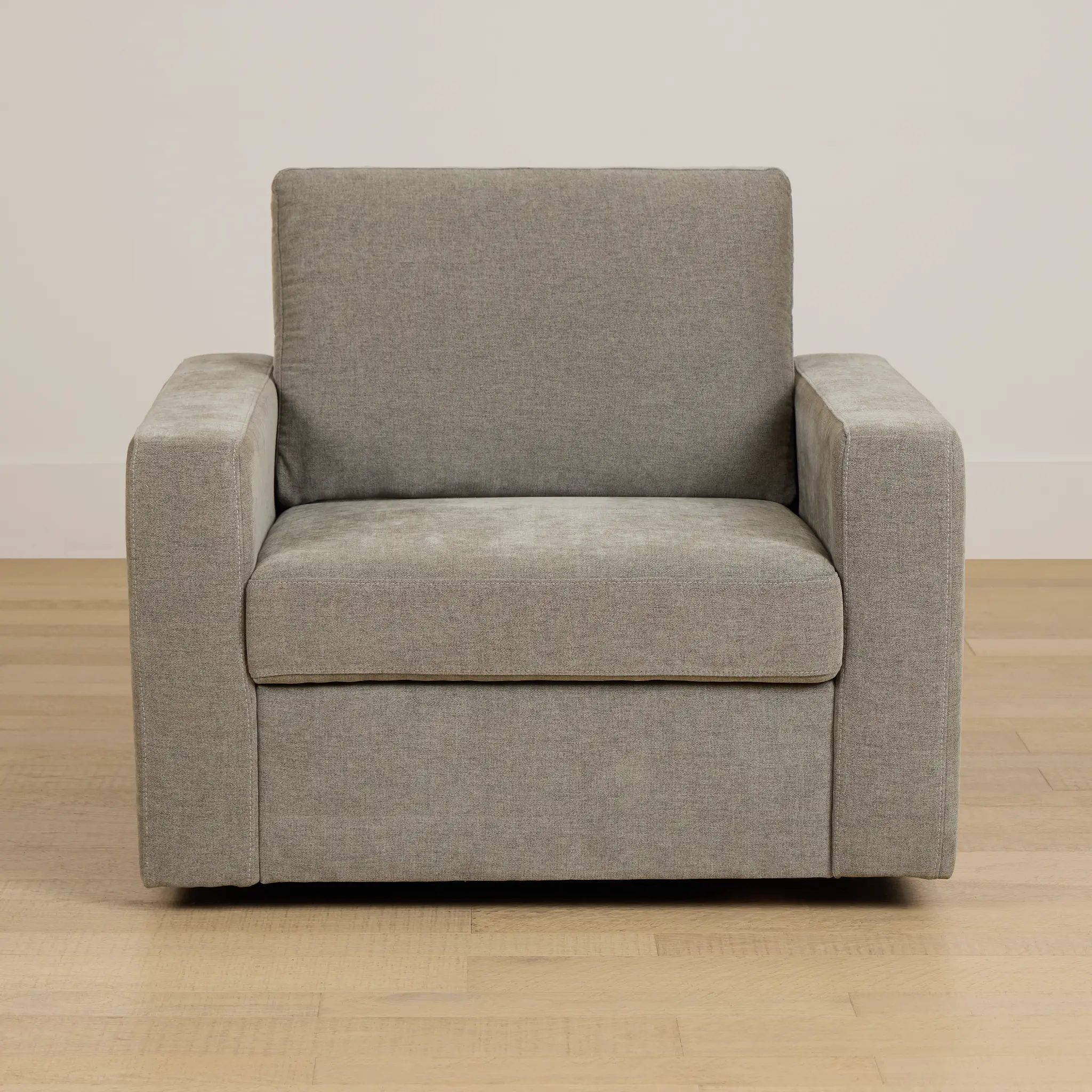 Addie Gray Fabric Swivel Chair Addie Gray Fabric Swivel Chair