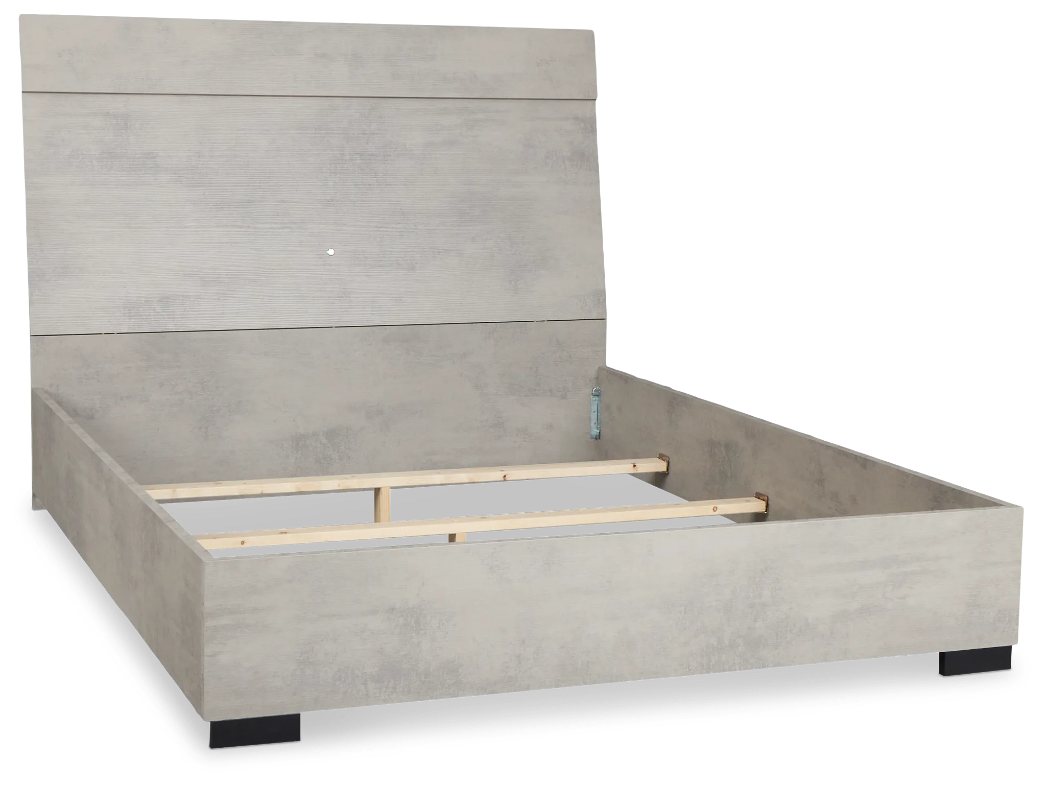 Pomona Gray Panel Bed