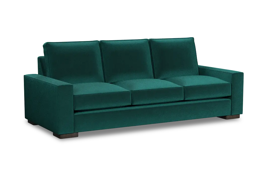 Edgewater Joya Green 96" Sofa W/ 3 Cushions Edgewater Joya Green 96" Sofa W/ 3 Cushions