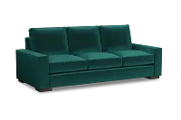Edgewater Joya Green 96" Sofa W/ 3 Cushions