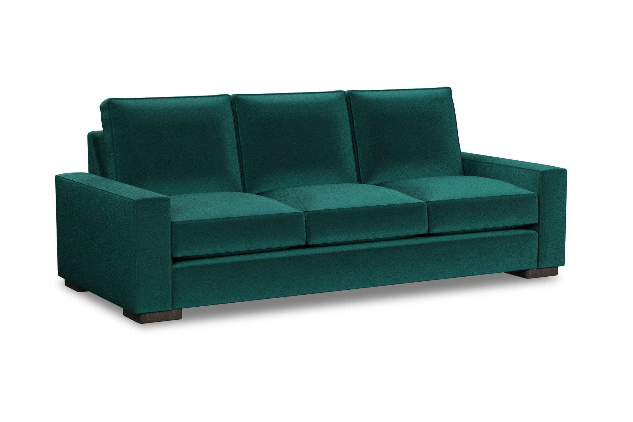 Edgewater Joya Green 96" Sofa W/ 3 Cushions