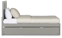 Charleston Gray Panel Trundle Bed
