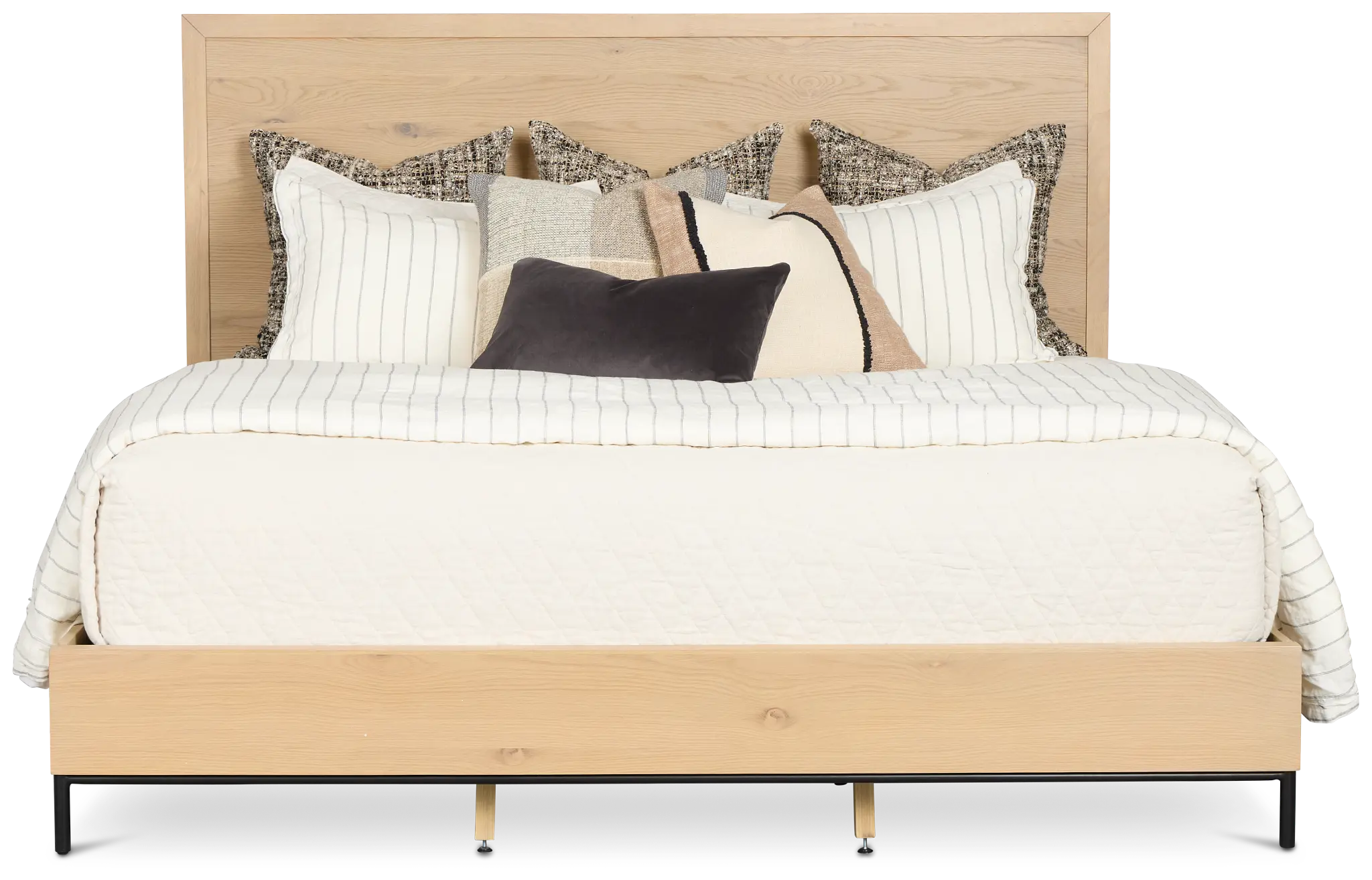 Highland Light Tone Panel Bed Highland Light Tone Panel Bed