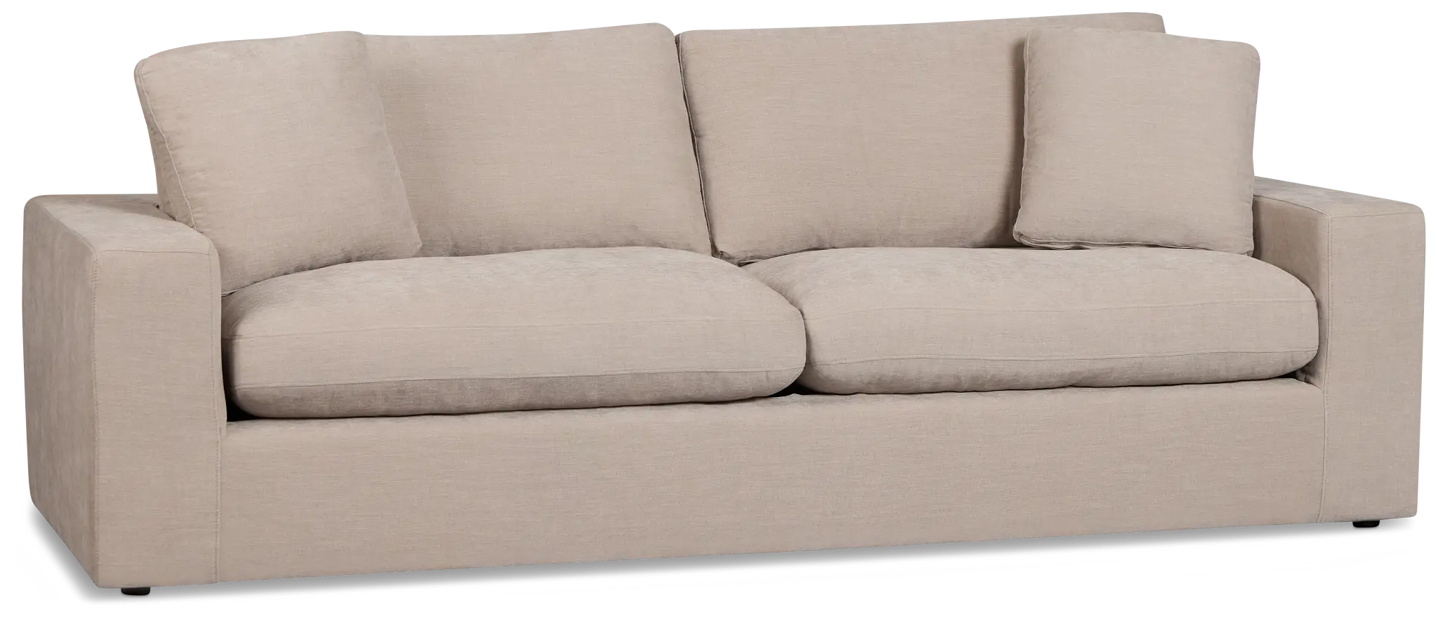 Breeze Taupe Fabric Sofa Breeze Taupe Fabric Sofa