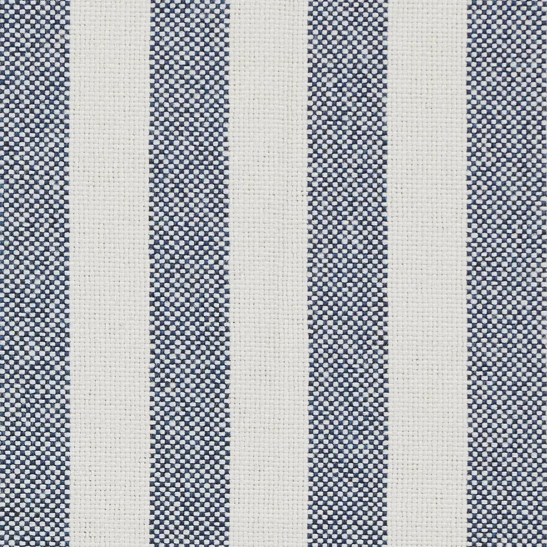 DARK BLUE Edgewater Sea Lane Dark Blue Ottoman