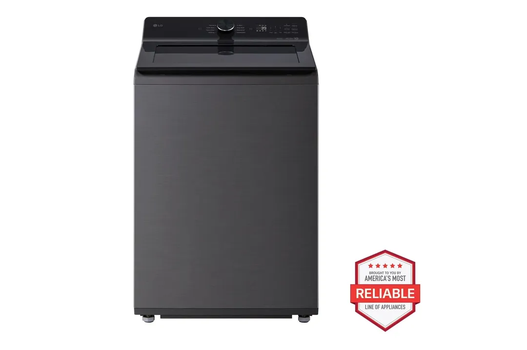 Lg 8200 Series Black Top Load Washer