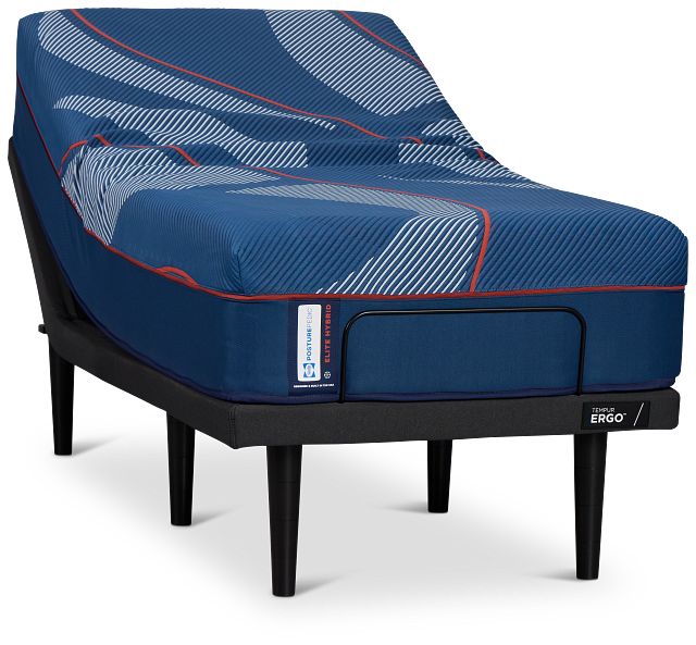 Posturepedic Elite Spring Albany 2 Medium Ergo 3.0 Adjustable Mattress Set