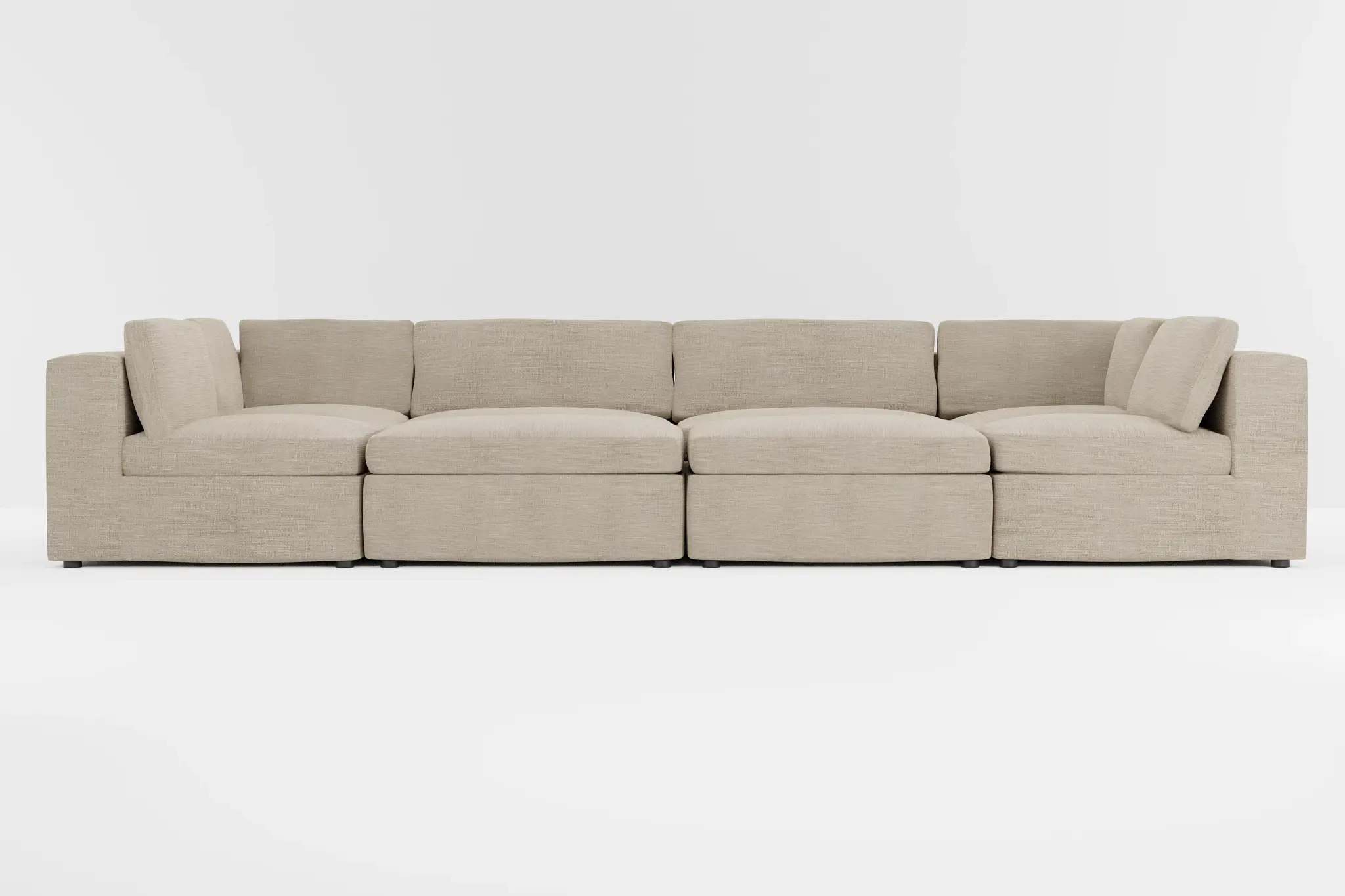 Destin Victory Taupe Fabric 8-piece Pit Sectional Destin Victory Taupe Fabric 8-piece Pit Sectional