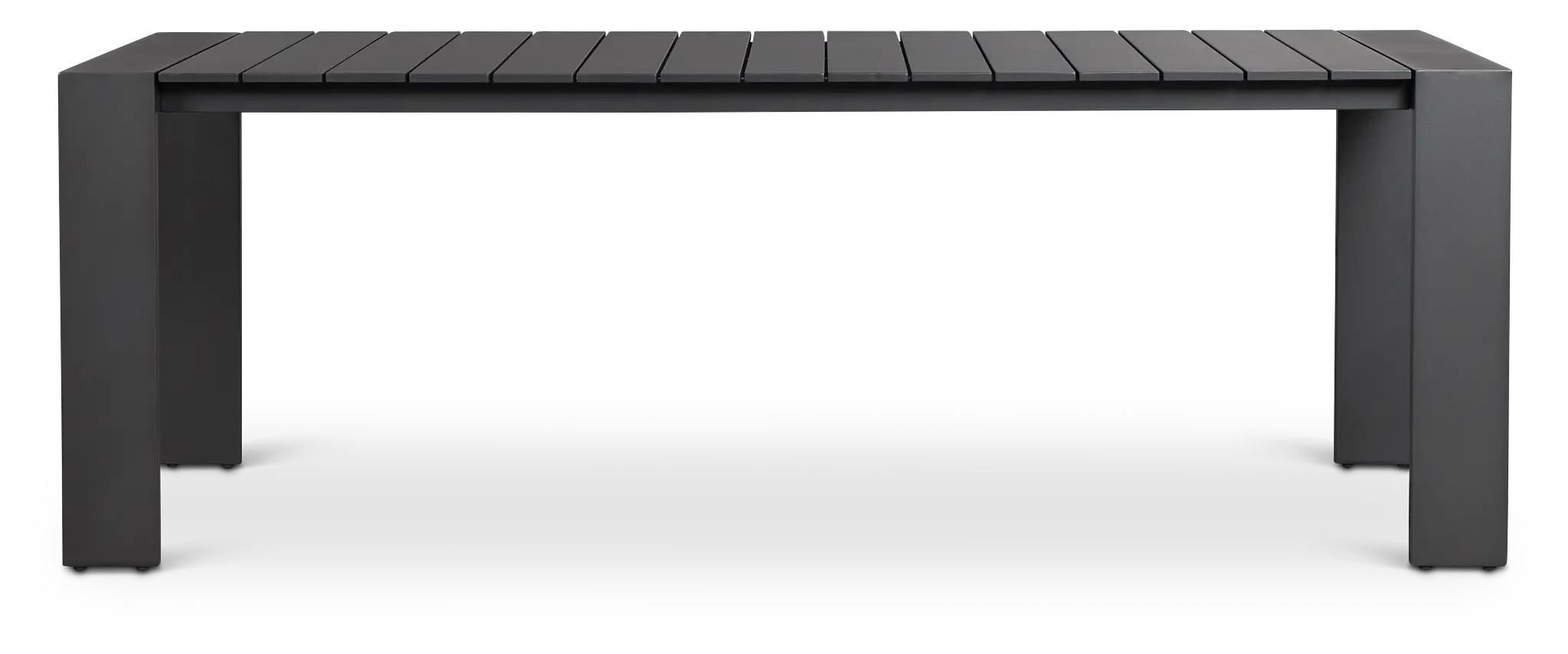 Sunrise Dark Gray 86" Rectangular Table Sunrise Dark Gray 86" Rectangular Table