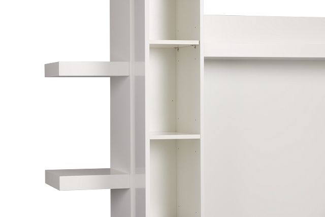 Alessandria White Entertainment Wall