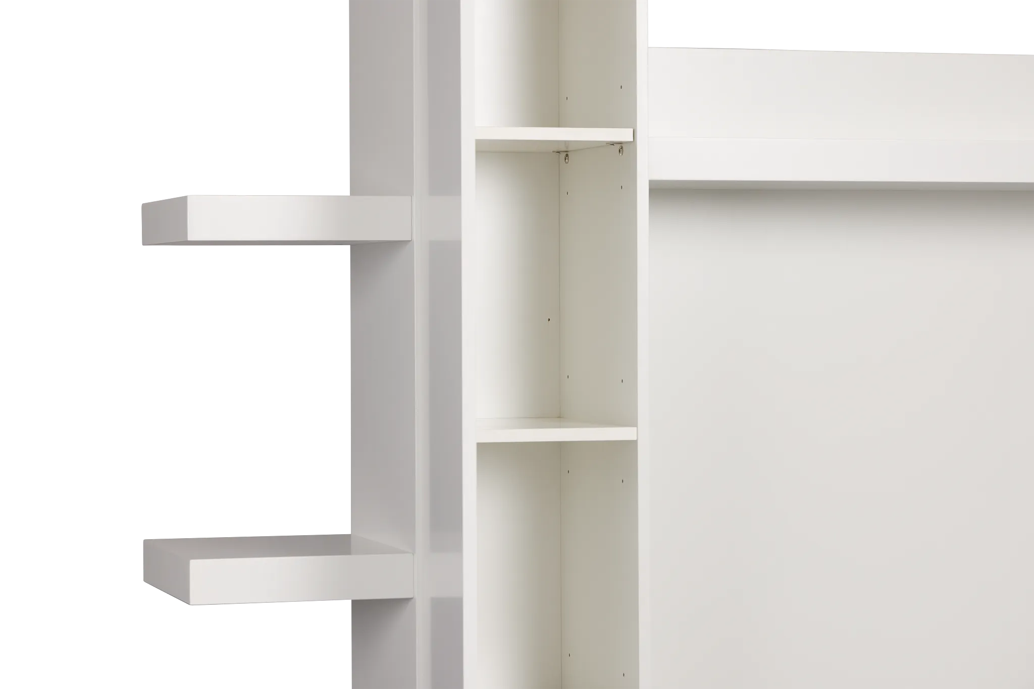 Alessandria White Entertainment Wall