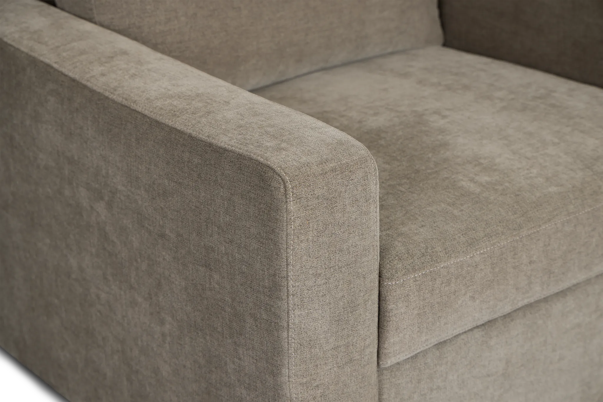 Addie Gray Fabric Swivel Chair