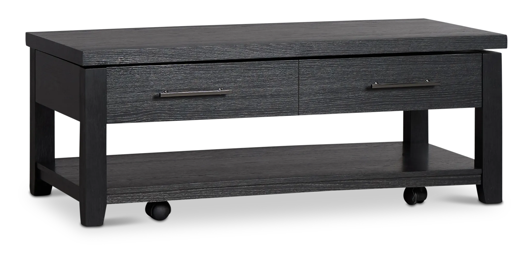 Alden Black Rect Lift Coffee Table