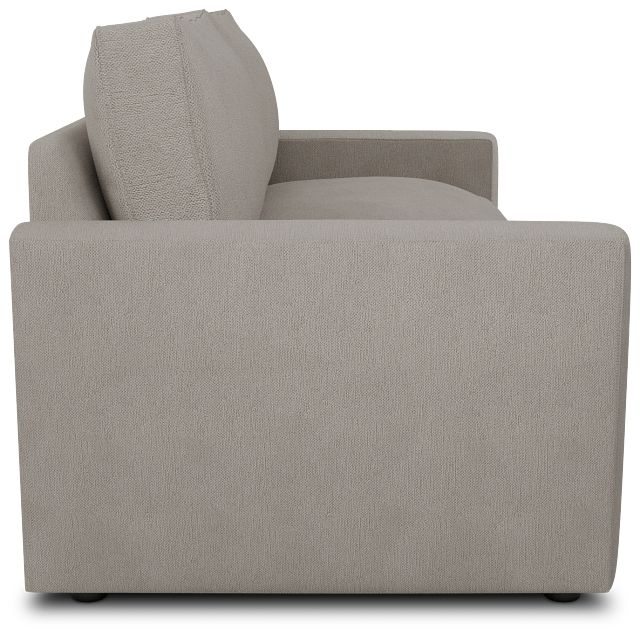 Siesta Revenue Beige Fabric Cooling Memory Foam Sleeper