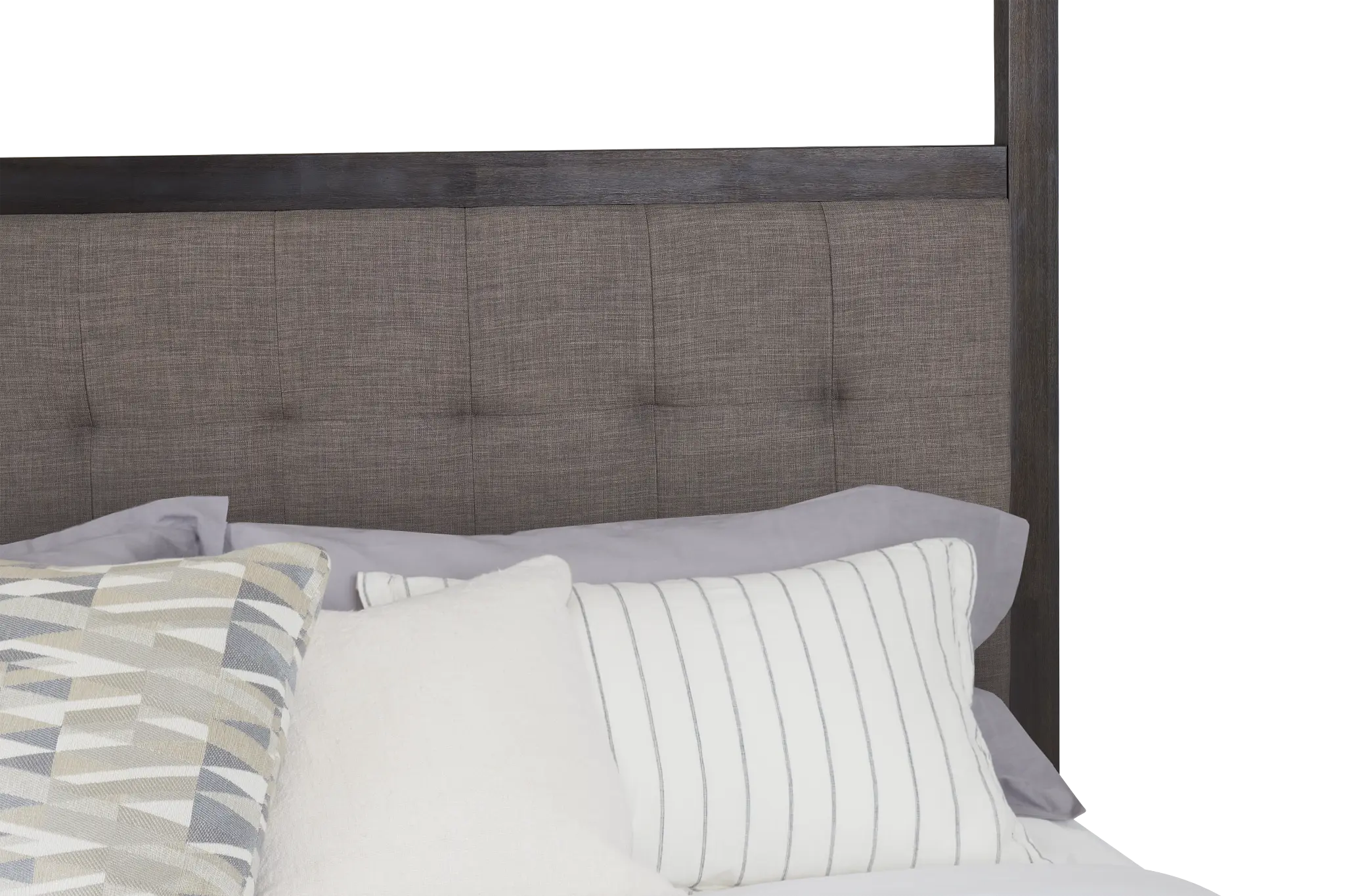 Madden Gray Uph Canopy Bed Madden Gray Uph Canopy Bed