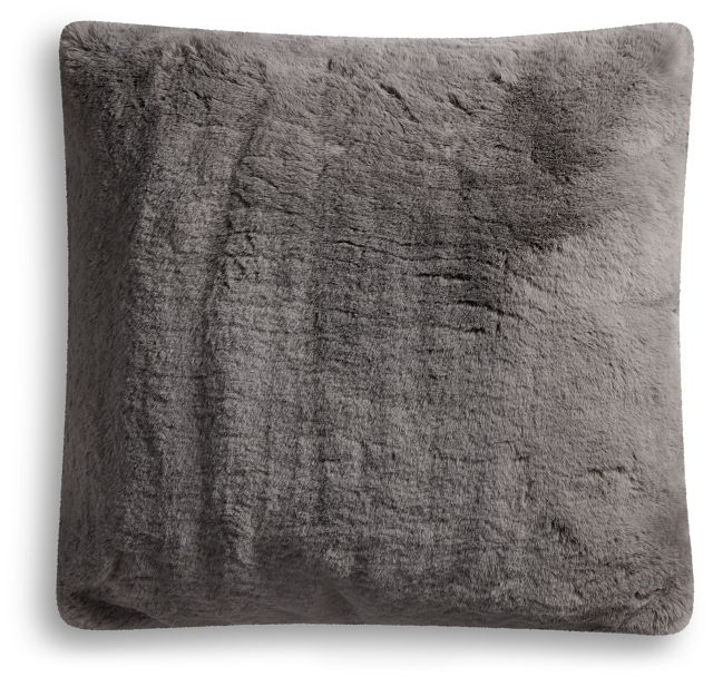 Kaycee Dark Gray 22" Accent Pillow