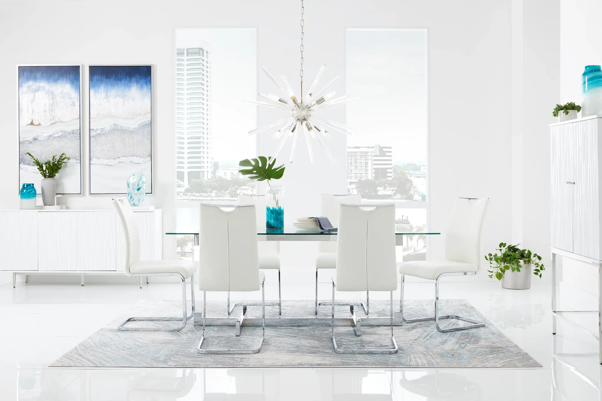 Denmark Glass Rectangular Table Denmark Glass Rectangular Table