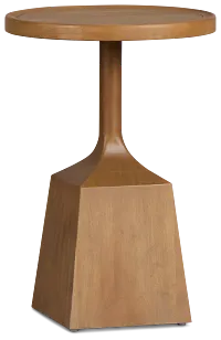Provo Mid Tone Round Pedestal Table