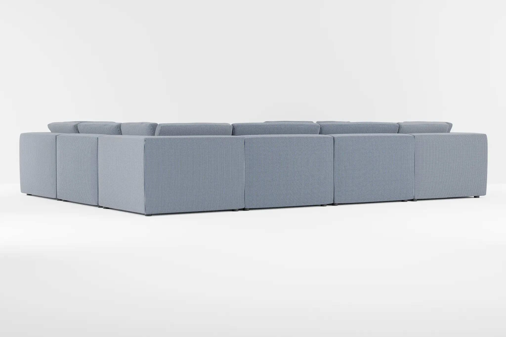 Destin Lucy Navy Fabric 8-piece Modular Sectional Destin Lucy Navy Fabric 8-piece Modular Sectional