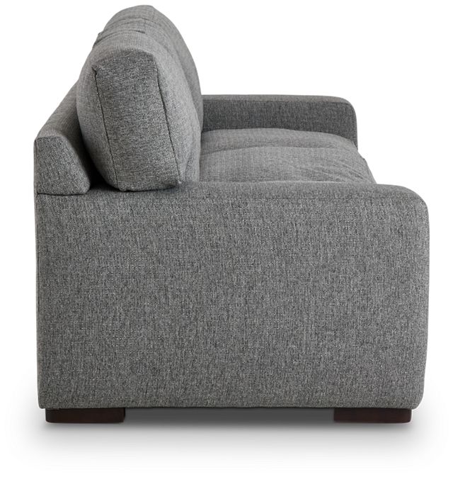 Veronica 104" Dark Gray Down Sofa