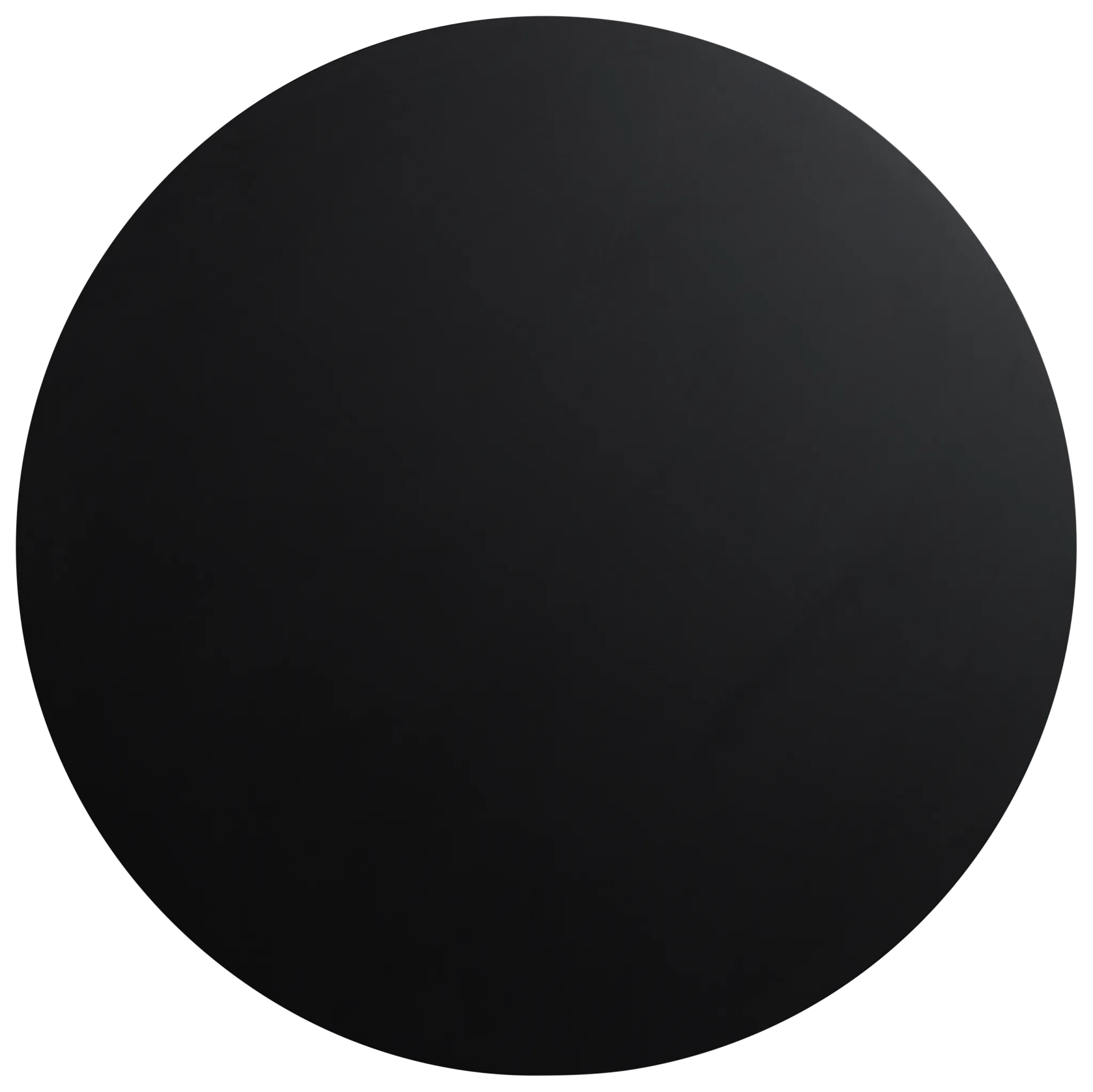 Pacific Black Round Table & 4 Upholstered Chairs