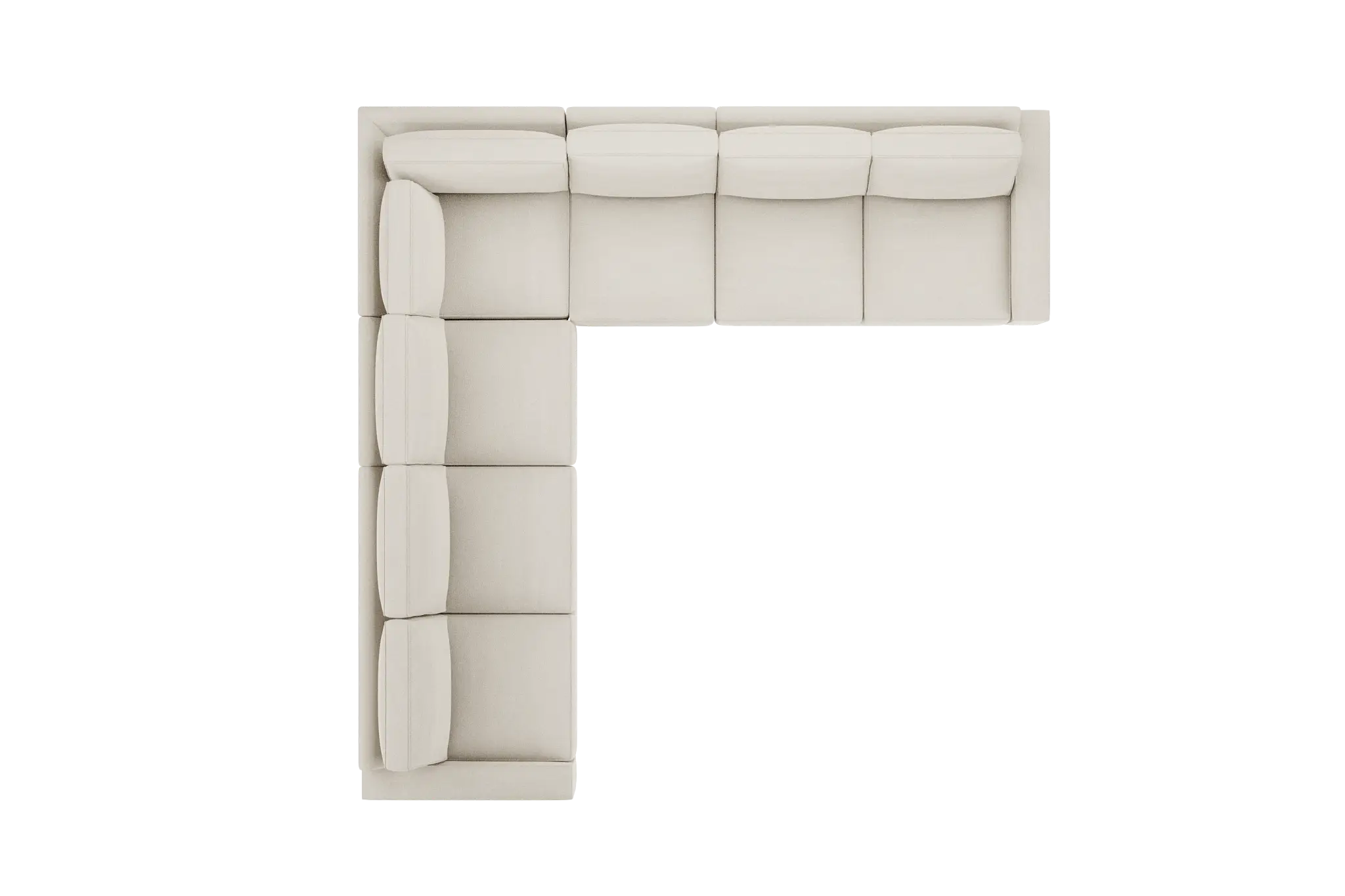 Edgewater Elite Ivory Large Two-arm Sectional Edgewater Elite Ivory Large Two-arm Sectional