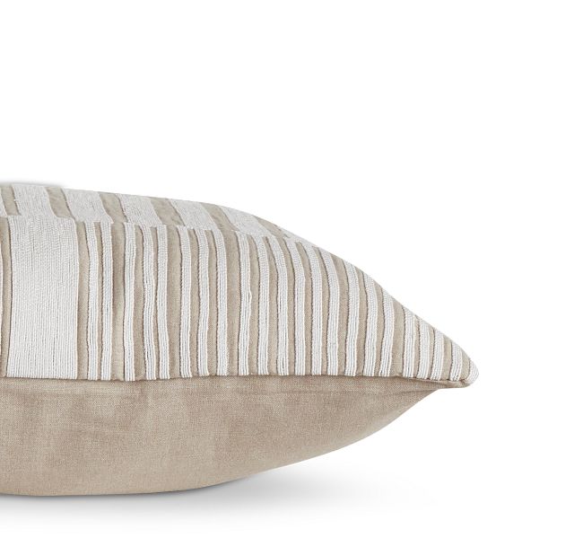 Levi Ivory Accent Pillow