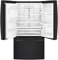 Ge Profile 28 Series Black French Door Refrigerator