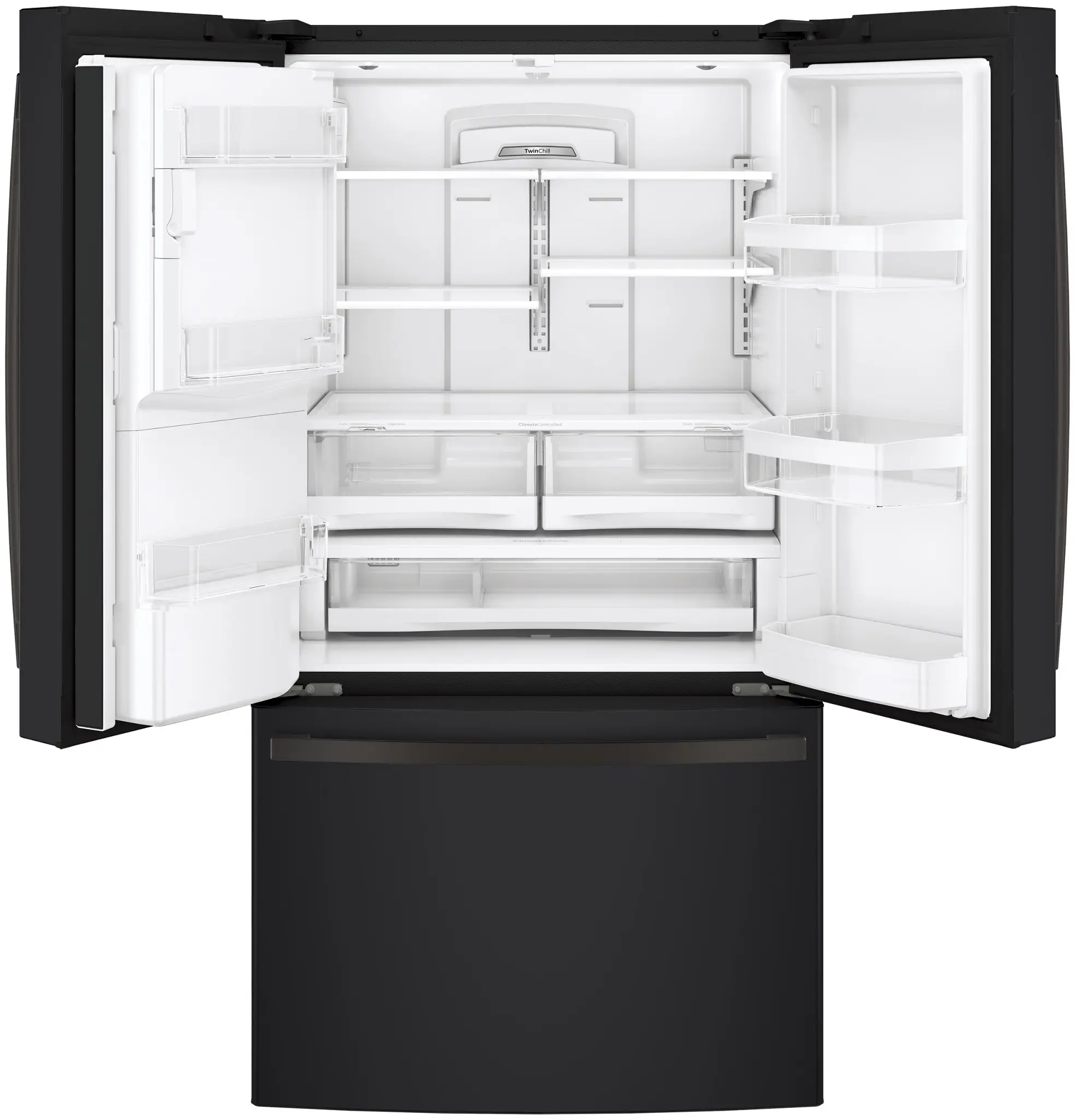 Ge Profile 28 Series Black Bottom Freezer Refrigerator Ge Profile 28 Series Black Bottom Freezer Refrigerator