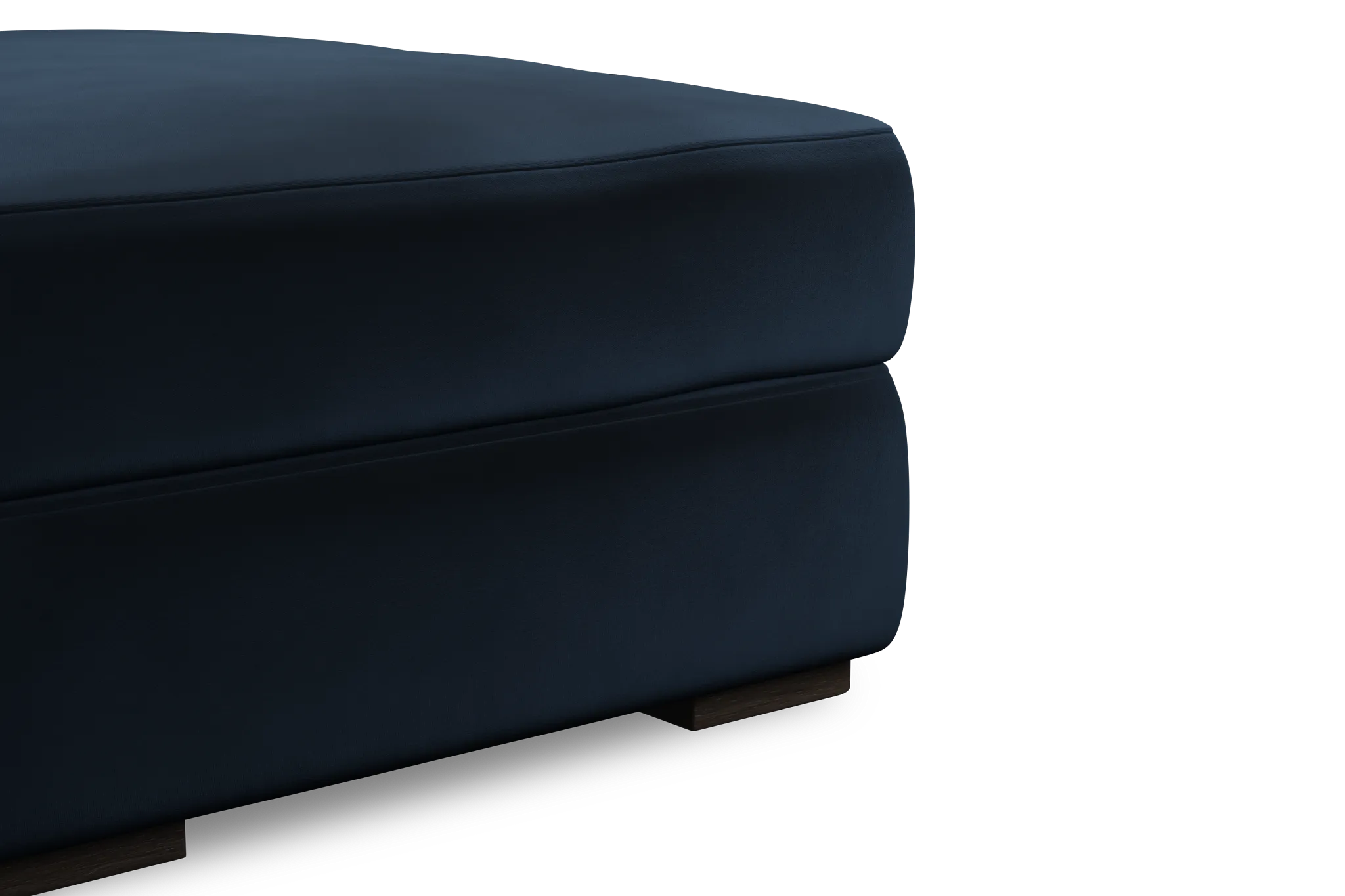 Edgewater Joya Dark Blue Ottoman