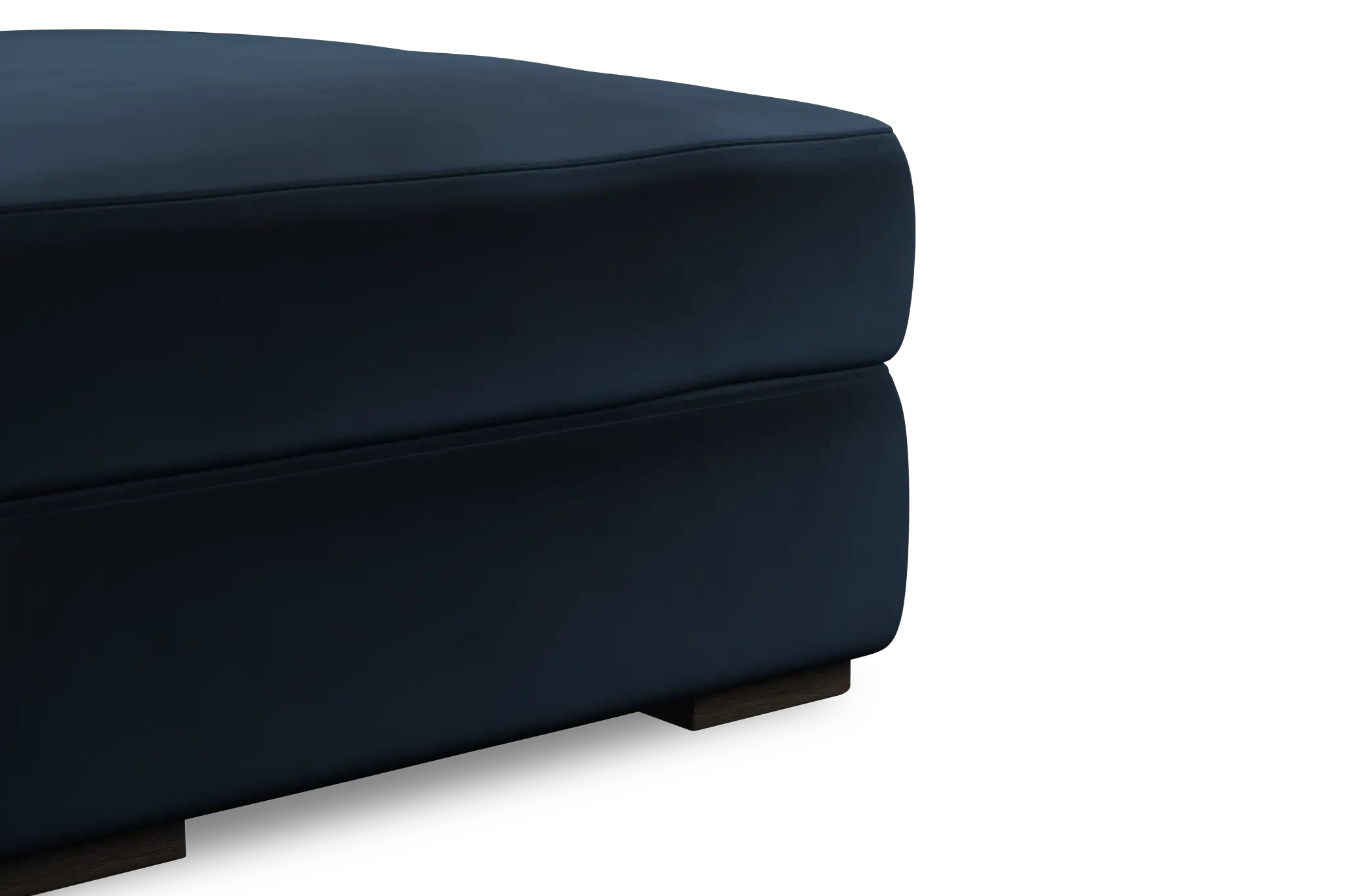 Edgewater Joya Dark Blue Ottoman Edgewater Joya Dark Blue Ottoman