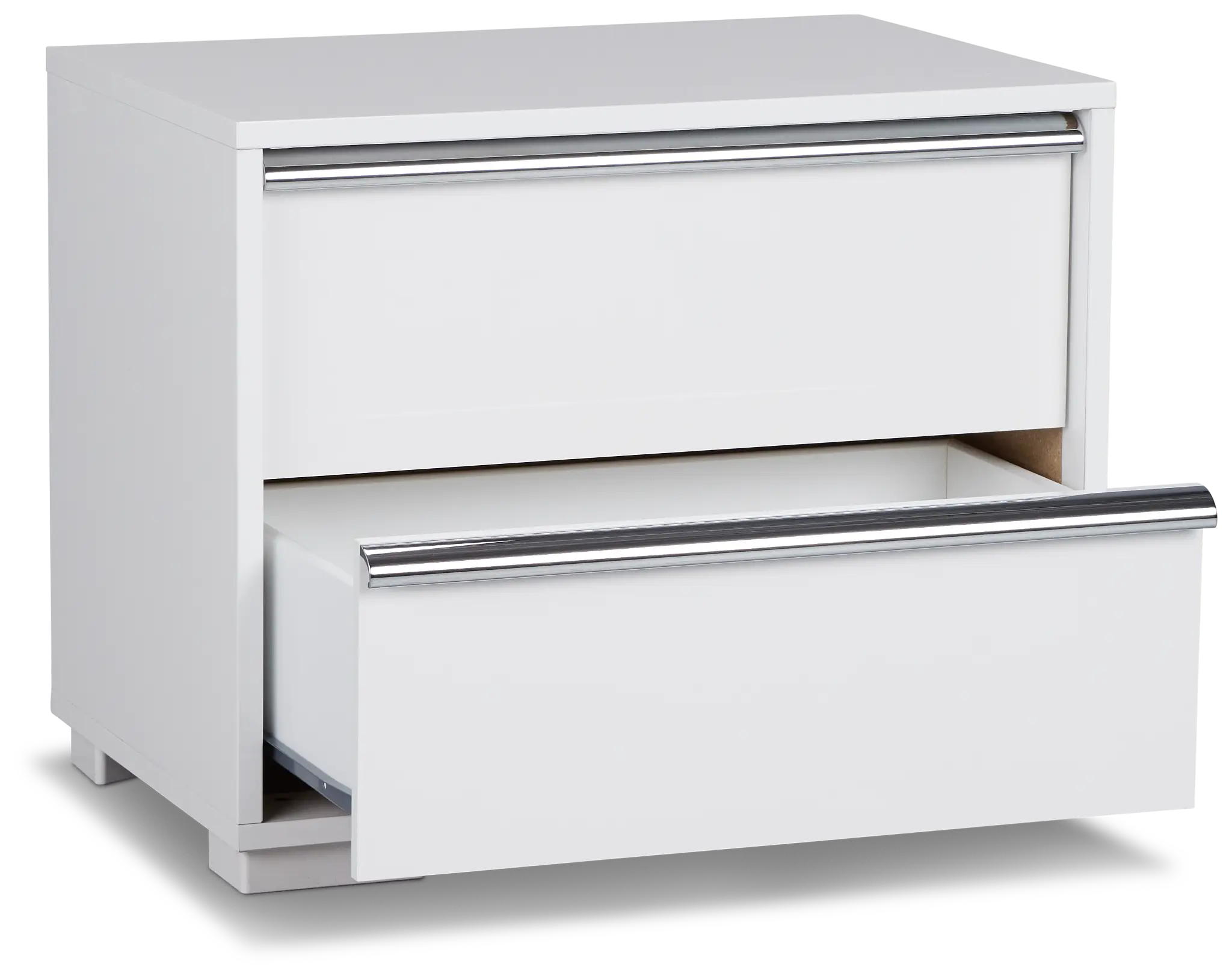 Doral White Nightstand Doral White Nightstand
