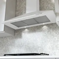 Xo Appliance 36 Series White 36" Convertible Vent Hood